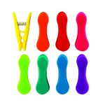Kikkerland Rainbow Bag Clips Set Of 8, Multicolor. Fixed Price $13.21.