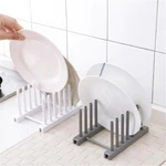 Kitchen Organize Dish Holder Rack Spoon Pot Lid Shelf Cook Stand New. Fixed Price $7.99.