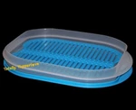 Tupperware (1) Fridge Stackables Container W/ Lid Tray & Grid Blue Nos. Fixed Price $13.95.