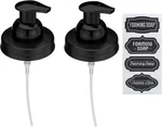 Jarmazing Products Mason Foaming Soap Dispenser Lids - Includes Black. Fixed Price $17.44.