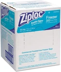 Ziploc 696187 Double Zipper Freezer Bags, 1QT, 2.7MIL, X One Size, Clear. Fixed Price $53.99.