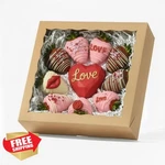 Romanticbaking 50PC 10X10X2.5" Brown Bakery Box With Window. Fixed Price $47.90.