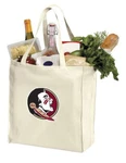 Florida State Seminoles Grocery Bag Fsu Reusable Cotton Shopping Tote 10 Oz.. Fixed Price $16.99.