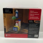 Richelieu Chrome Pull-out Cabinet Organizer 2-TIER Sliding Rack 1113049 New. Fixed Price $49.99.