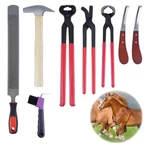 Best Lukar 8PCS Farrier Tools Kit Horse Hoof Trimmers, Includes 16" Nipper, 13". Fixed Price $133.42.