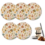 Vintage Mushrooms Sourdough Starter Jar Cloth Covers, Gifts For Women Baker 5.... Fixed Price $22.51.