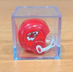 Hong Kong Nfl K.c. Chiefs Vtg Mini Gumball Football Helmet & Display Box!. Fixed Price $5.35.