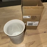 Le Creuset Stoneware Signature Utensil Crock 1L / 6" White Brand. Fixed Price $39.99.