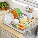 Dish Drying Racks For Kitchen Counter Stainless Steel Sink Organizatio. Fixed Price $45.72.