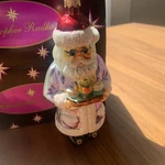 Christopher Radko Cookbook Santa With Tea Chef Ornament 6 Box . Vintage 1998. Fixed Price $41.25.