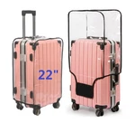 Clear Pvc Suitcase Cover - Thickened Waterproof Luggage Protector, Full Trans.... Fixed Price $22.10.