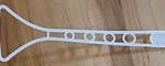 Tupperware 22 1/2 In. Carrier Replacement Handle, Clear * Vintage. Fixed Price $10.99.