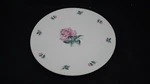 Homer Laughlin Household Institute Rhythm Rose 10 3/4" Cake Plate Platter Euc. Fixed Price $9.74.
