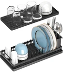 Chloryard Small Dish Drying Rack, Compact Sink Drainer Plate Organizer W.... Fixed Price $29.40.