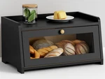 Black For Kitchen Countertop, Small Vintage Breadbox, Home. Fixed Price $38.03.