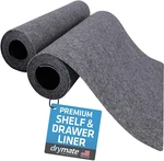 Drymate Premium Luxury Shelf & Drawer Liner, 12" 59" (2-PACK), Light Grey. Fixed Price $40.83.