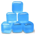 Leonns Extra Large Reusable Ice Cubes 2.2IN 6-PACK, Bpa Free Plastic, Non-toxic. Fixed Price $20.99.