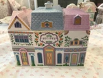 Vintage 1994 Lenox Fine Porcelain - The Village Recipe Box W/dividers. Fixed Price $350.00.