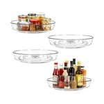 4 Pack Lazy Susan 10 Inch Turntable For Spice Organization Clear Bpa-free P.... Fixed Price $29.45.