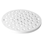 Oatey 42021 Floor Drain GRATE,6-3/4 In.,white 20CM28. Fixed Price $9.06.