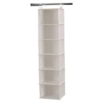 Household Essentials 311312 Hanging Closet Organizer 6-SHELVES Natural Ca.... Fixed Price $26.81.