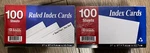 Bazic 3 5 Inch Ruled White Index Card, 100 Sheets.. Fixed Price $15.99.