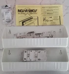 Rev Shelf 11" Kitchen Sink Front Tip-out Trays, White, 2-PACK, 6572-11W-5-R. Fixed Price $22.54.