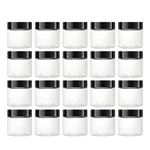 Zmybcpack Round Clear Plastic Slime Jars (20PACK),. Fixed Price $24.76.