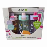 Ello Kids Colby 14-OZ. Tritan Plastic Water Bottle, 3-PACK Dreamland. Fixed Price $24.98.