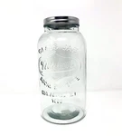 Grant Howard Embossed Mason Jumbo Round Jar, 140 Oz.,jars. Fixed Price $29.62.