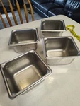 Vollrath Superpan Pin 90642 1/6 Size X 4" Deep Made Usa - Lot Of. Fixed Price $35.00.