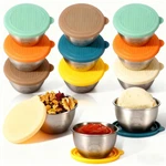 12PC Multicolor Salad Dressing Containers 1.69OZ Small Cups Wi.... Fixed Price $27.69.