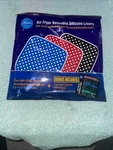 Lotteli Kitchen Reusable Silicone Air Fryer Liners Pack Of 3 New Sealed. Fixed Price $19.97.