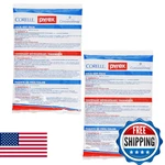 Pyrex Portable Large Cold/hot (2-PACK) Made In The Usa. Fixed Price $48.22.
