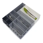Joseph Blox 10 Piece Plastic Storage Trays Organizer Grey 85200. Fixed Price $45.88.