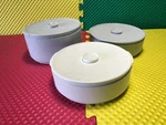 Set Of Aladdin Tempresevre (2) ISB32 & ISB64 Round Insulated Server Hot/cold. Fixed Price $28.99.