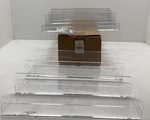 Sorbus Acrylic Decorative Ledge Floating Wall Shelf Rack Organizer 6-PACK. Fixed Price $31.19.