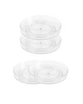 Roninkier Lazy Susan Turntable Organizer - Clear Rotating Kitchen Storage Tur.... Fixed Price $48.84.