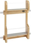 Rev-a-shelf 4VR-15-1 Wood Classics 10-1/2"W Door Mount Bathroom Maple. Fixed Price $74.32.