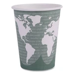 Eco-products World Art Renewable/compostable Hot Cups, 12 Oz, Gray, 50/PACK. Fixed Price $66.70.