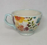 Pioneer Woman Ceramic Willow 27OZ Large Jumbo Coffee Tea Cup Mug Soup Bowl. Fixed Price $22.00.