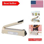 12-INCH Manual Impulse Heat Sealer For Plastic Bags. Fixed Price $58.99.