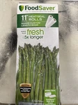 Foodsaver Vacuum Sealing Bags 2 Rolls Freezer 11 In. X 16 Ft. New. Fixed Price $11.99.