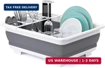 Thanstar Collapsible Dish Drying Rack Portable Dinnerware Drainer Organizer For. Fixed Price $28.78.