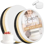 Boards+ 12 Pack Cake Drums 10 Inch White, Black Gold Colors Free Pr.... Fixed Price $43.99.