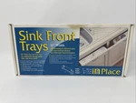 Sink Front Trays 11" Width - 2 Wide Tip Out New. Fixed Price $16.99.