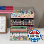 Nineween Clear Desk Organizer, Plastic Drawer For Home, Office, Kitchen & Bath. Fixed Price $69.32.