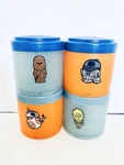 Whiskware Star Wars Stackable Snack Cups Set Of 4 No Handle/replacements. Fixed Price $12.00.