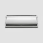 Nib Brabantia 2-LOAVES Roll Top Stainless Steel Bread Box Made Belgium. Fixed Price $44.95.