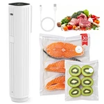 Natupo Compact Vacuum Sealer For Food (with 30 Bags), White. Fixed Price $67.35.